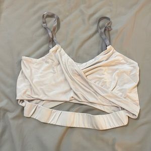 Windsor White Cutout Tank Top